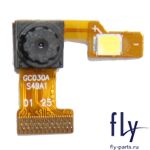 Камера для Fly Life Compact фронтальная в сборе со вспышкой (оригинал)