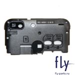 Панель средняя Fly FS526 (Power Plus 2) в сборе со стеклом камеры и антеннами <черный> (оригинал)